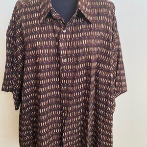 JF J.Ferrar Rayon Shirt, size XL